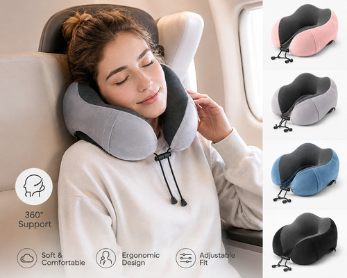 Memory foam shaped travel - memory,