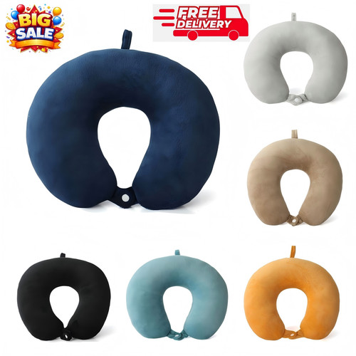 Travel pillow memory foam - memory, neck