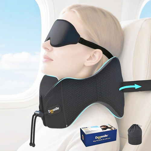 Ergonomic travel neck pillow - ergonomic,