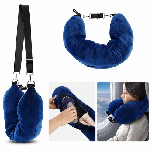 Stuffable travel neck pillow - stuffable,