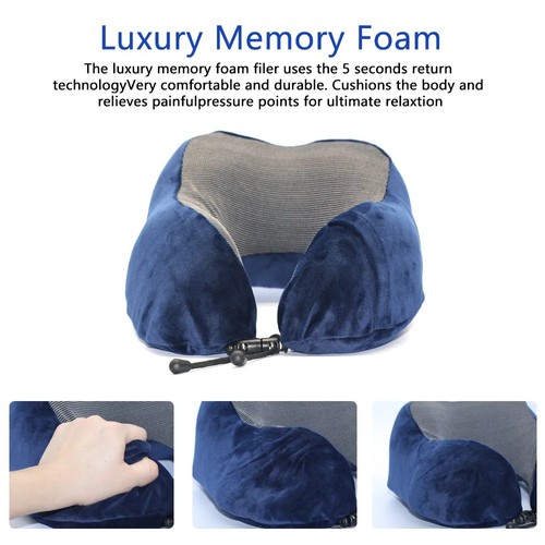 Memory foam shaped travel - foam,
