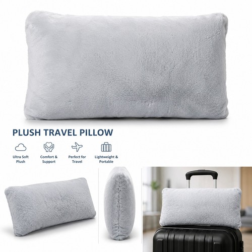 Premium plush travel pillow - premium,