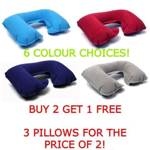Inflatable travel neck head - inflatable, &