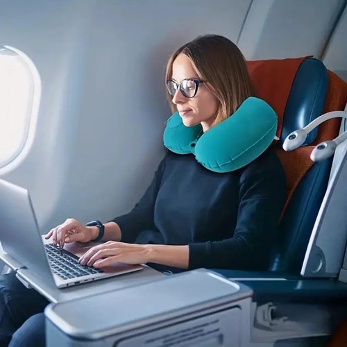 Shaped travel pillow neck - pillow,