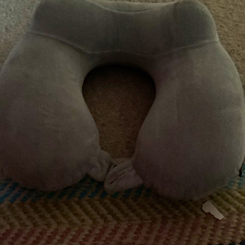 Grey memory foam neck - grey,