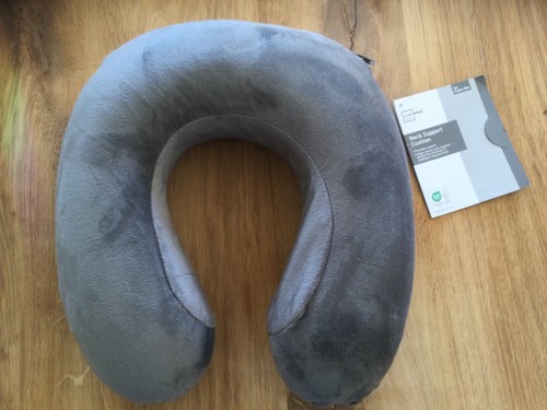 Livarno grey travel pillow - grey,