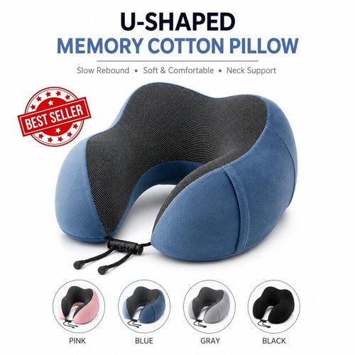 Memory foam shaped travel - foam, u