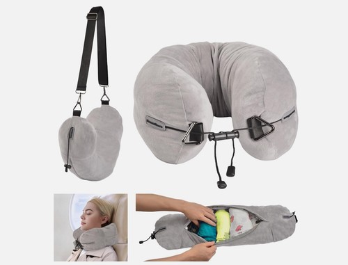 Dreamshore grey velour travel - dreamshore,