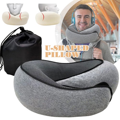 Shaped travel pillow - u,
