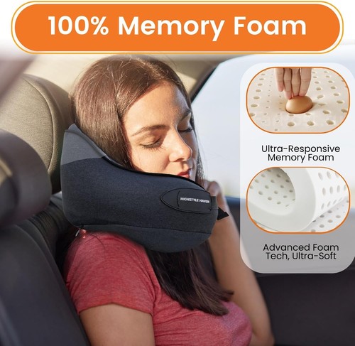Travel neck pillow - neck, memory
