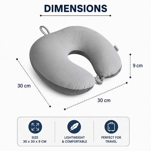 Memory foam shaped travel - memory,