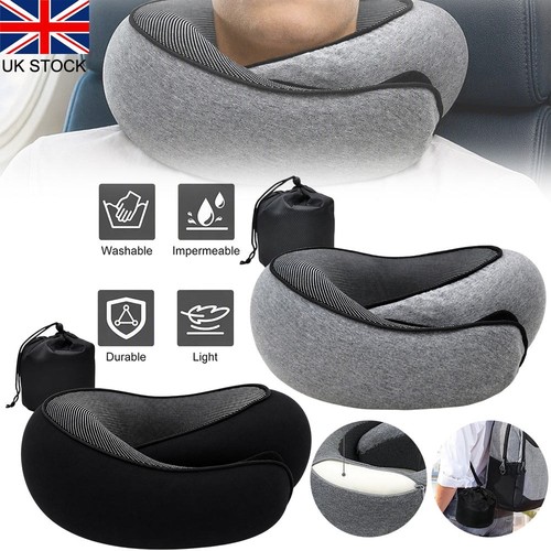 Memory foam travel neck pillow - neck,