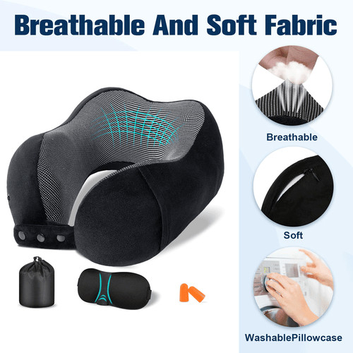 Travel pillow memory - pillow, u