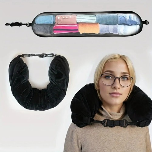 Travel neck pillow - pillow, with